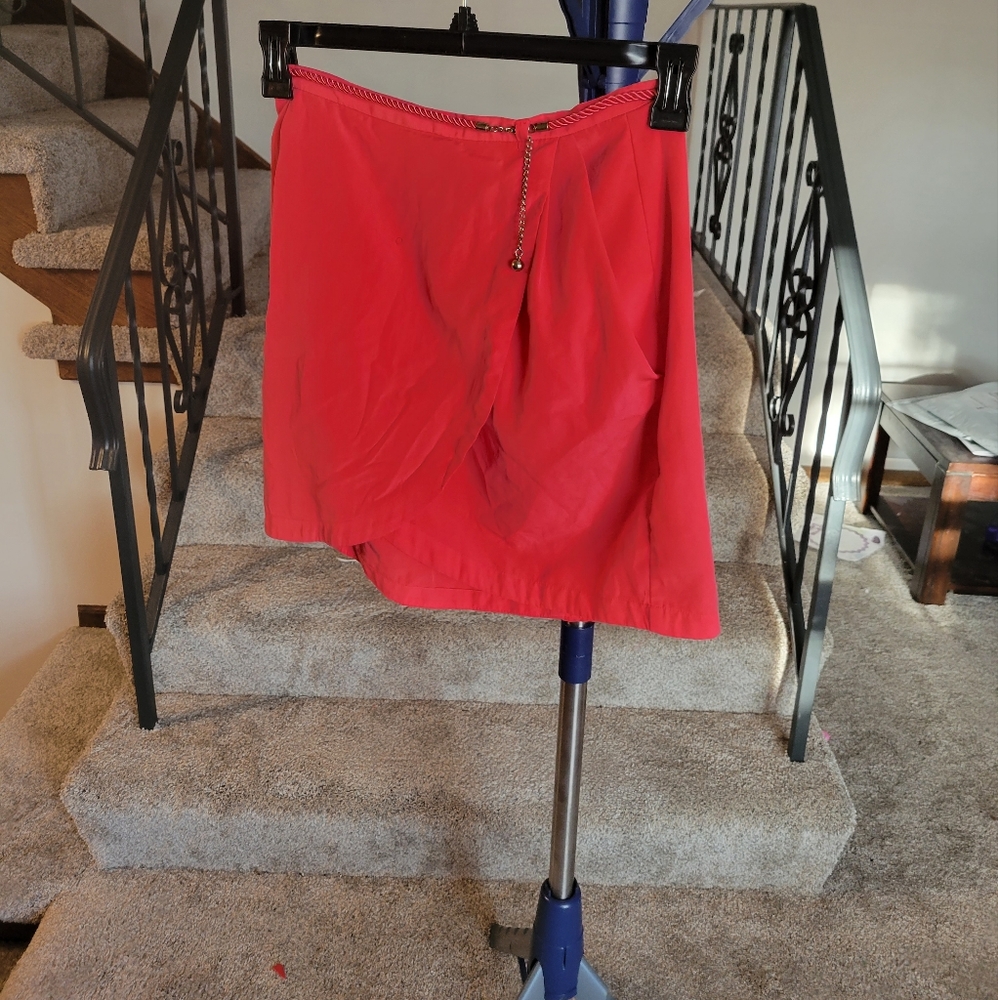 Pink cover up skirt